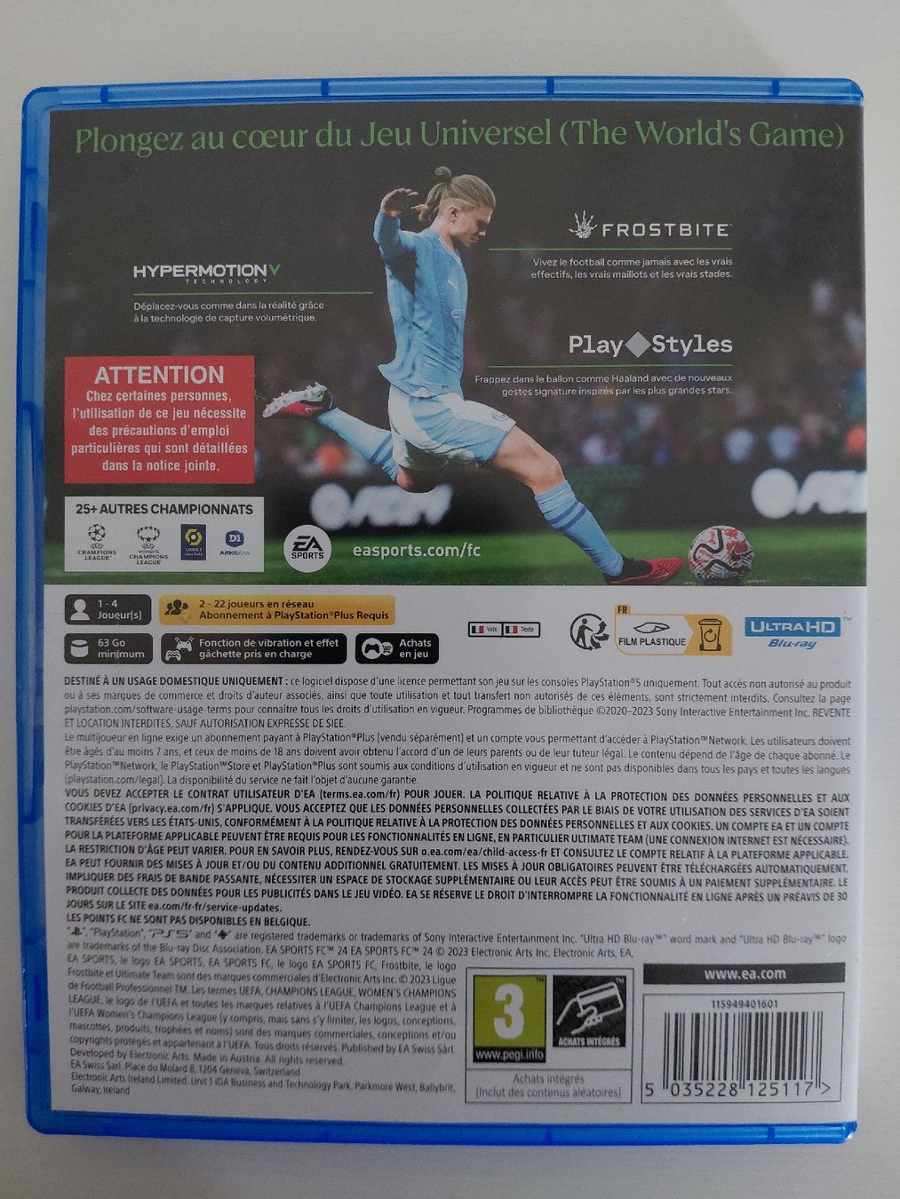 Giochi: FC24 PS5 – Usato da Birsfelden venduto da aer_q78f 1