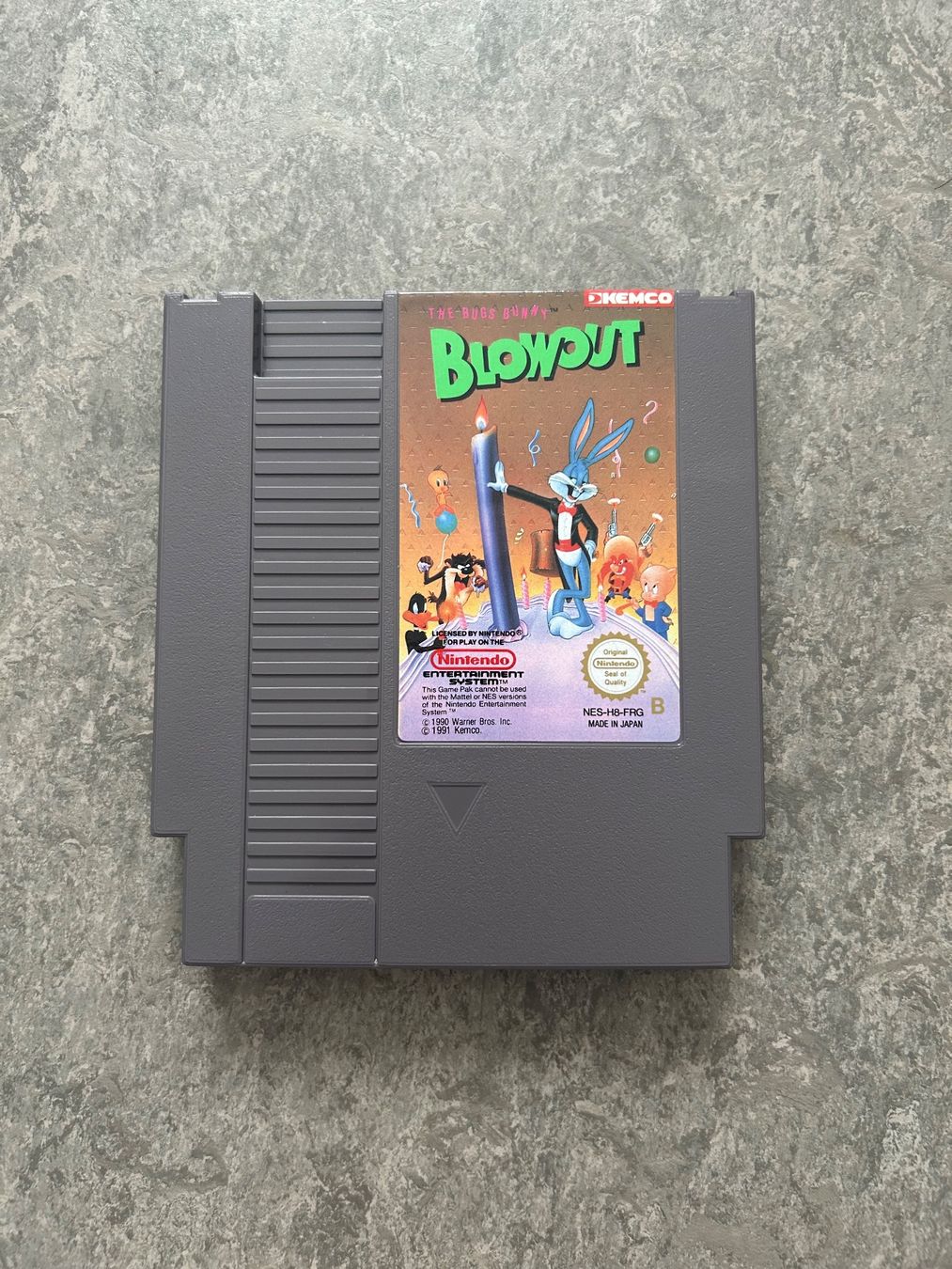 Nintendo Giochi: The Bugs Bunny Blowout NES CIB – Usato da St. Gallen venduto da bubblybee 6