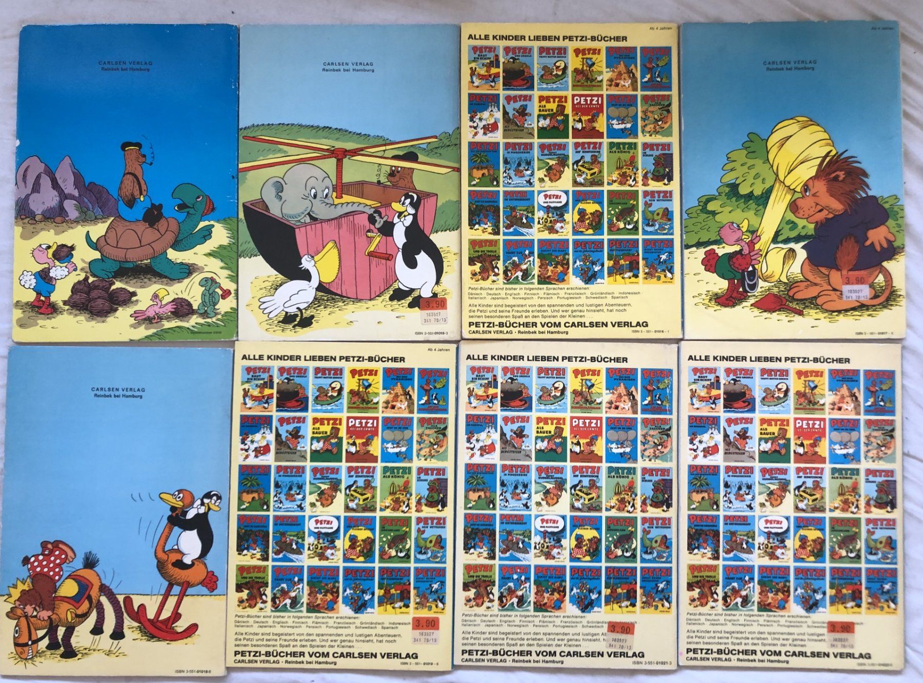 Fumetti: 21x PETZI - Hefte - Carlsen Verlag – Usato da Schaffhausen venduto da durruti 5