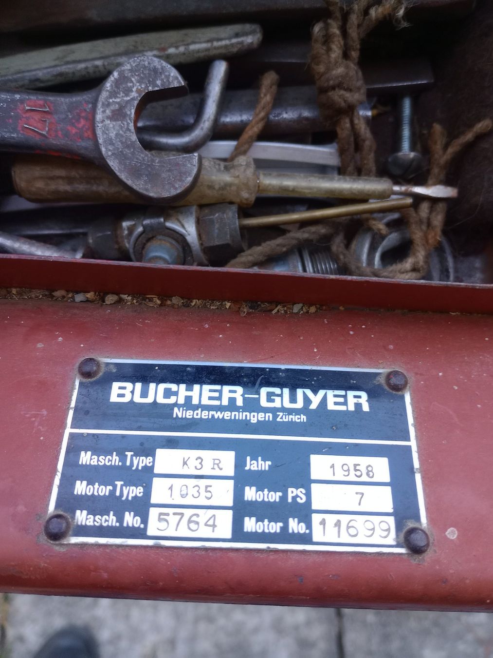 Bucher Toutes les machines: Bucher K3 – D'occasion à Nunningen par Jonas0322 2