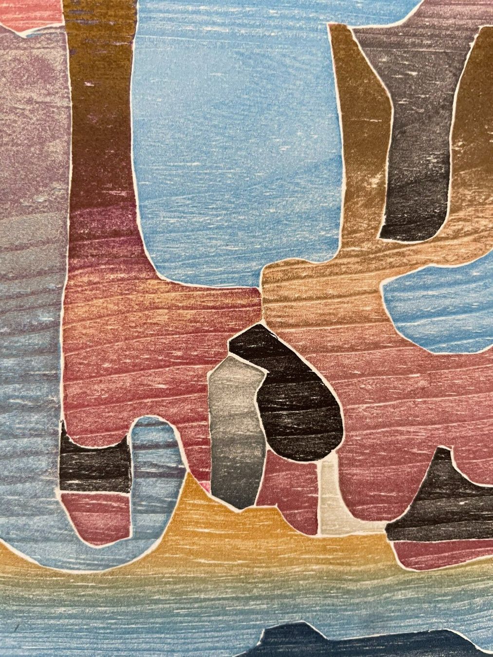 Xilografie: Franz Eggenschwiler "Hasenmatt" Nr. 88/100 – Usato da Frenkendorf venduto da lia_t9jg 1