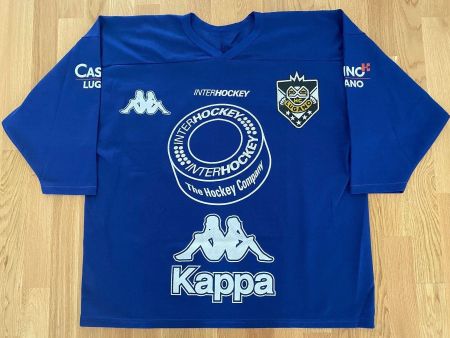 ORIGINAL HC LUGANO TRIKOT KAPPA HCL HOCKEY MAILLOT KOHO XL