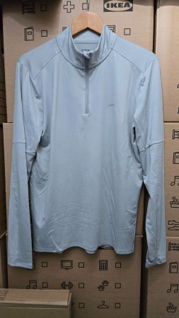 ICON. Amsterdam Langarm Sport Shirt - M - Steel Grey 0️⃣