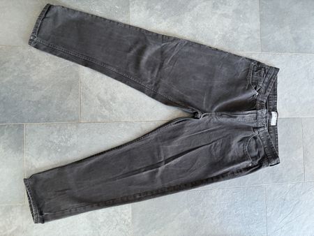 Bershka Straight Vintage Jeans EUR 46 / US 36 - Dunkelgrau, 