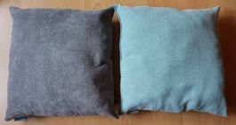 2 MAGMA SOFA - ZIERKISSEN (NEUWERTIG) 44 x 44 CM