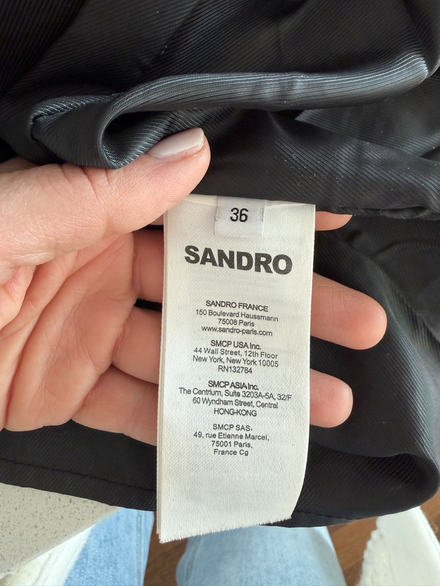 Sandro Pantaloni: Sandro Paris Cadaques Tweed-Shorts – Nuovo (secondo la descrizione) da Zug venduto da miami88mami 5
