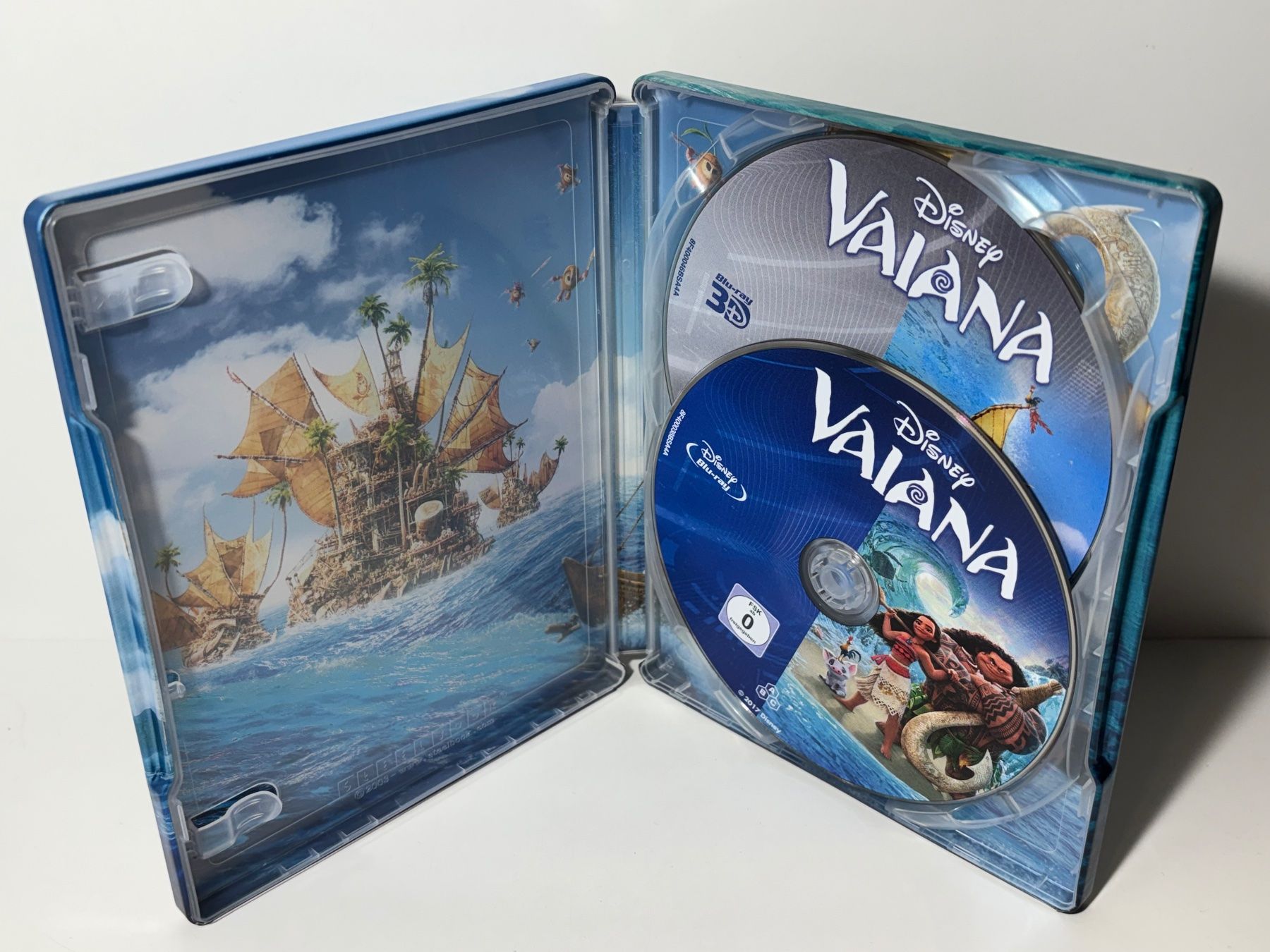 Tutti i DVDs: Vaiana Blu Ray 3D Steelbook – Usato da Wilderswil venduto da Sstriker 2