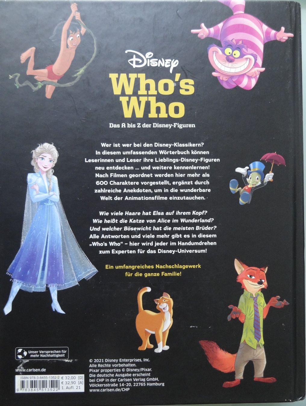 Livres: Disney Who's Who – Neuf (Voir description) à Hinterkappelen par 5CH 1