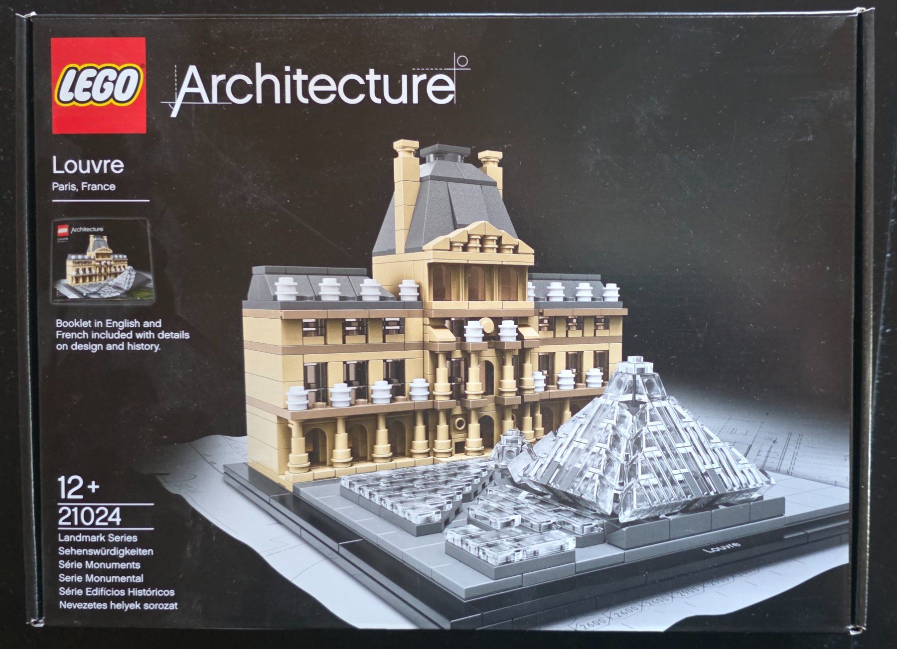 Lego Baukästen: Lego Architecture 21024 Louvre – Gebraucht aus Sommeri von Skywalker9206