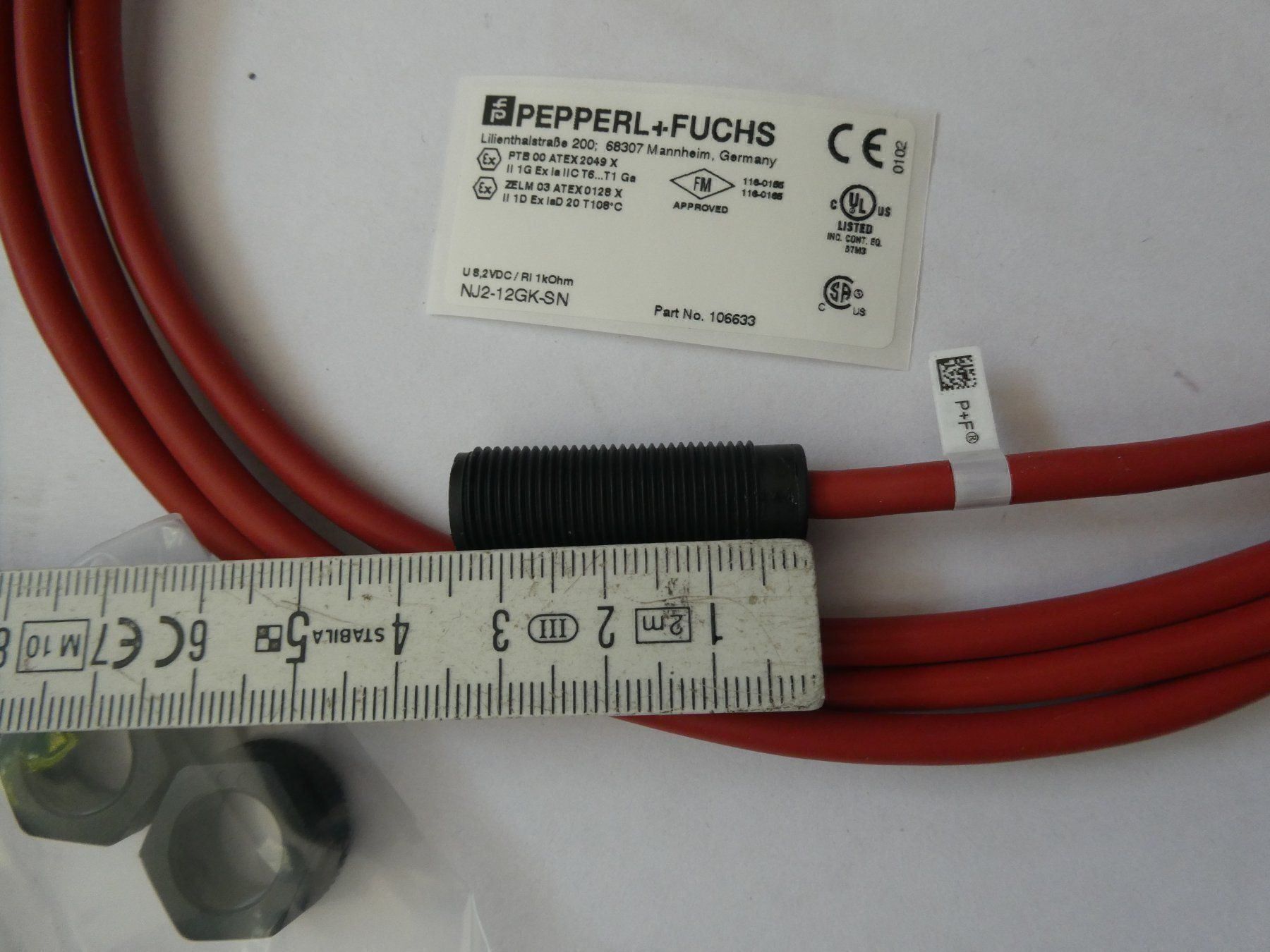 Elektronikbauteile: Induktiver Sensor – Neu (gemäss Beschreibung) aus Fulenbach von Hach0 2