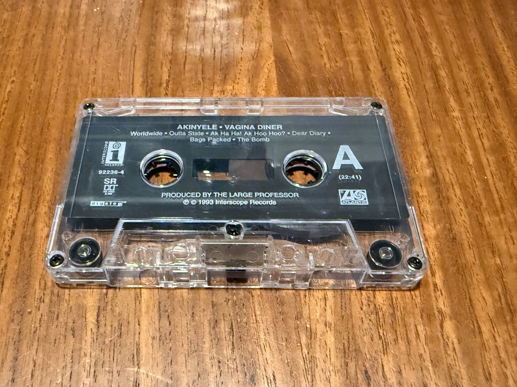 Musicassette: Akinyele - Vagina Diner / US 1993 MC – Usato da Delémont venduto da cpop 2