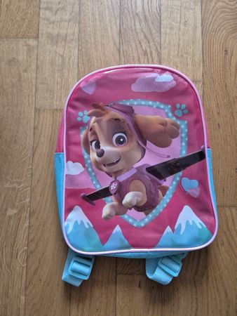 Kinder Rucksack Paw Patrol Skye pink blau guter Zustand