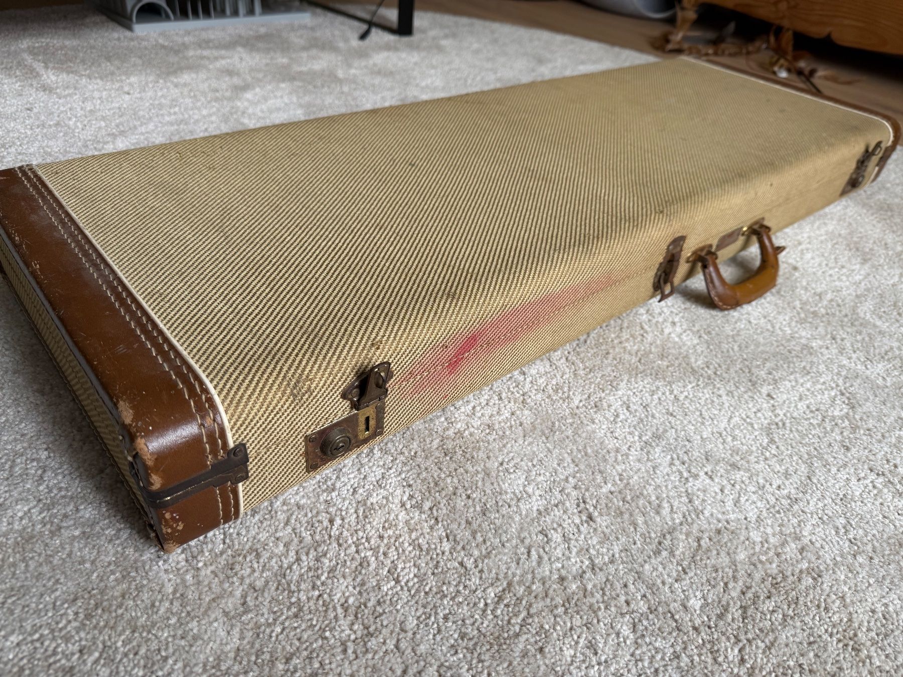 Strumenti musicali: Fender Tweed Case (wirklich road worn!!) – Usato da Gebenstorf venduto da Labirn 1