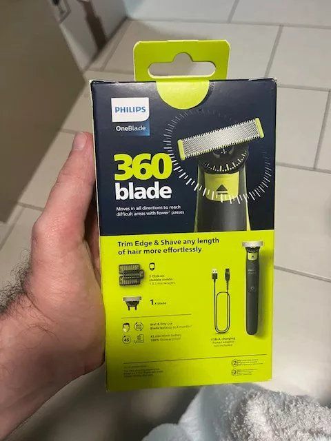 Philips Rasierapparate & Rasierklingen: Phlips Oneblade 360 rasoir face – Neu und originalverpackt aus Noville von Berlusconi55 1