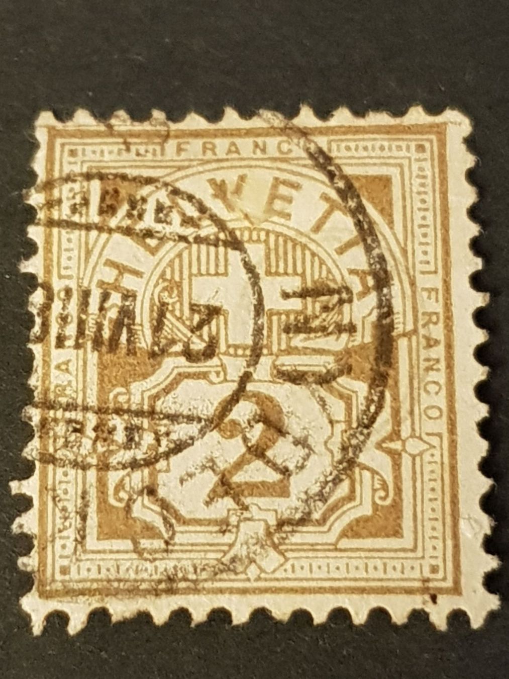 Tutti i francobolli: 53 (550.-) weissespapier – Usato da Buttikon SZ venduto da Mstrubeli
