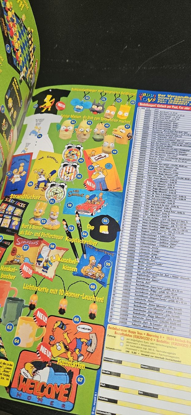 Comics: Simpsons Comics 1999, Der gelbe Knall – Neu (gemäss Beschreibung) aus Belp von Ginus85 8