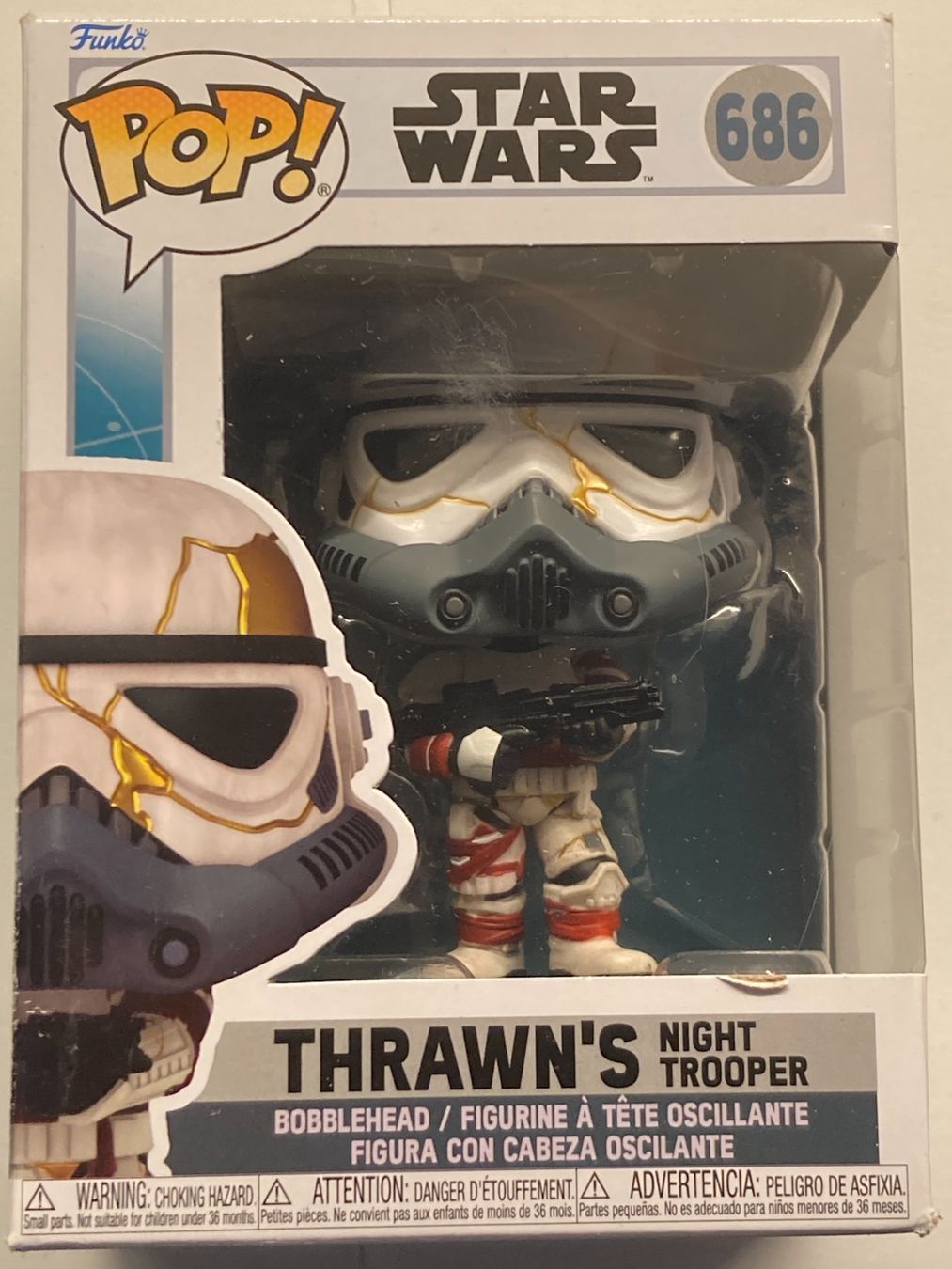 Funko Statuette: FUNKO POP! STAR WARS 686 bubble head THRAWN'S NIGHT TROOPER – Nuovo (secondo la descrizione) da Vezia venduto da Aquarius_Age 1
