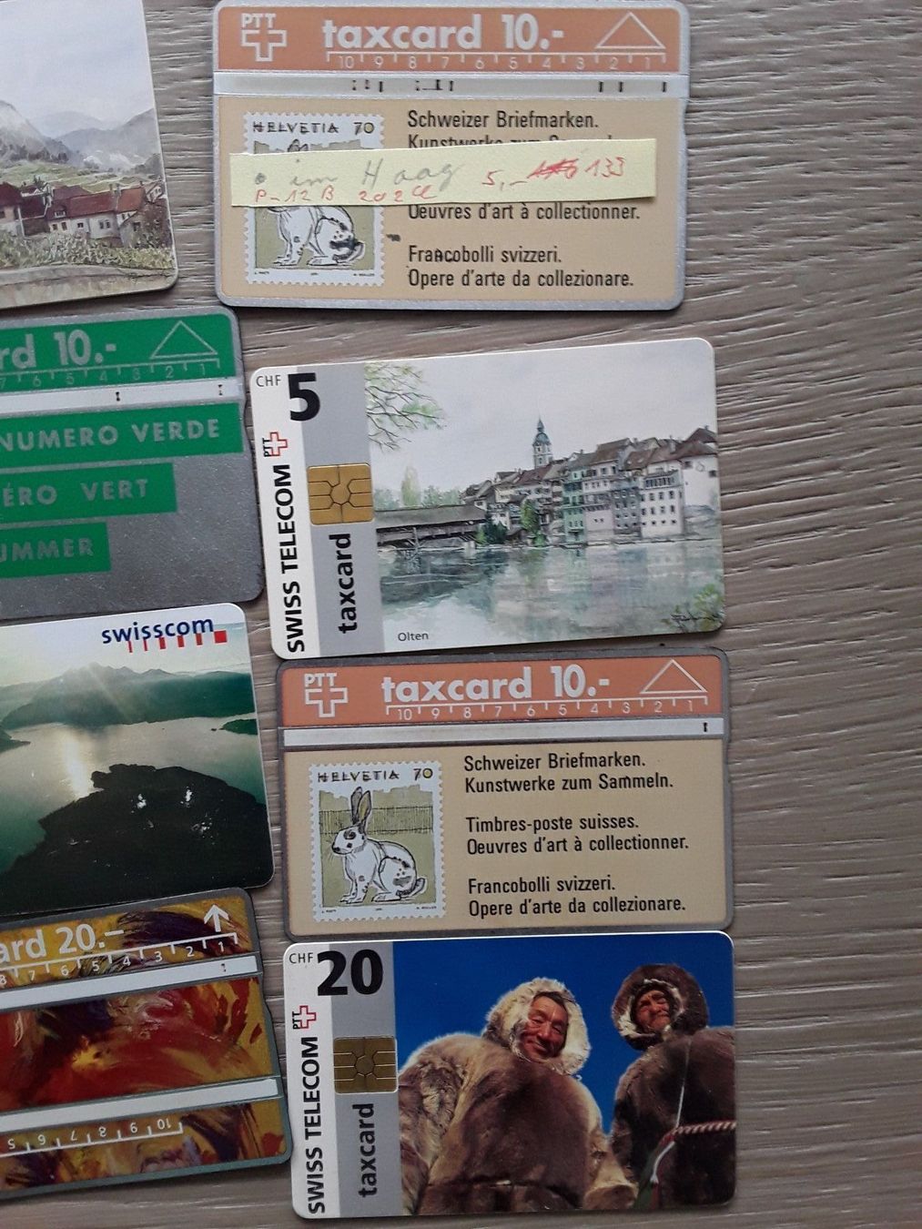 Schede telefoniche: 28 Taxcard Diverse Bilder – Usato da Bazenheid venduto da derdelorean01 3