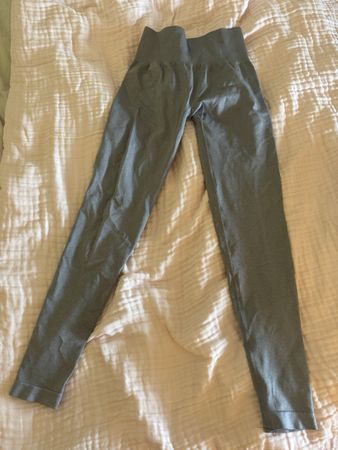 Teveo Leggings grau Sport Hose Grösse S guter Zustand