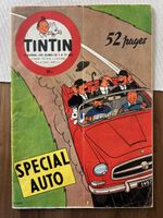 Tintin Special Auto 1957, Hergé, Tim, Rarität, Oldtimer