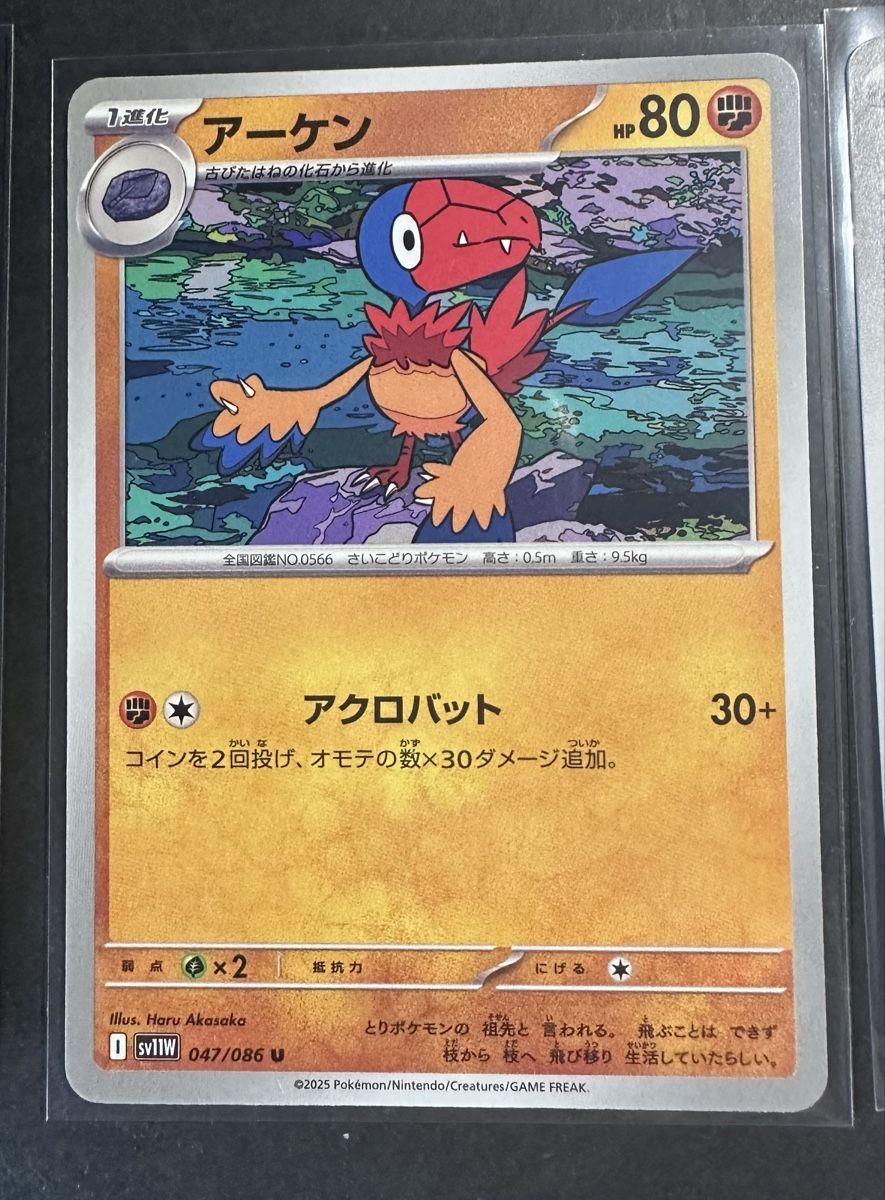 Pokémon Carte collezionabili: Pokémon Archeops 048/086 Set White Flai  sv11W JP – Nuovo (secondo la descrizione) da Morges venduto da geo_rk69 2