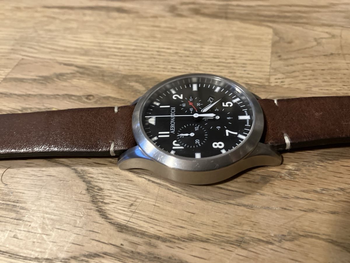 Aerowatch Orologi: Aerowatch Chronograph Les Grandes Classiques Aviator – Usato da Aesch BL venduto da Vondenbienen 3