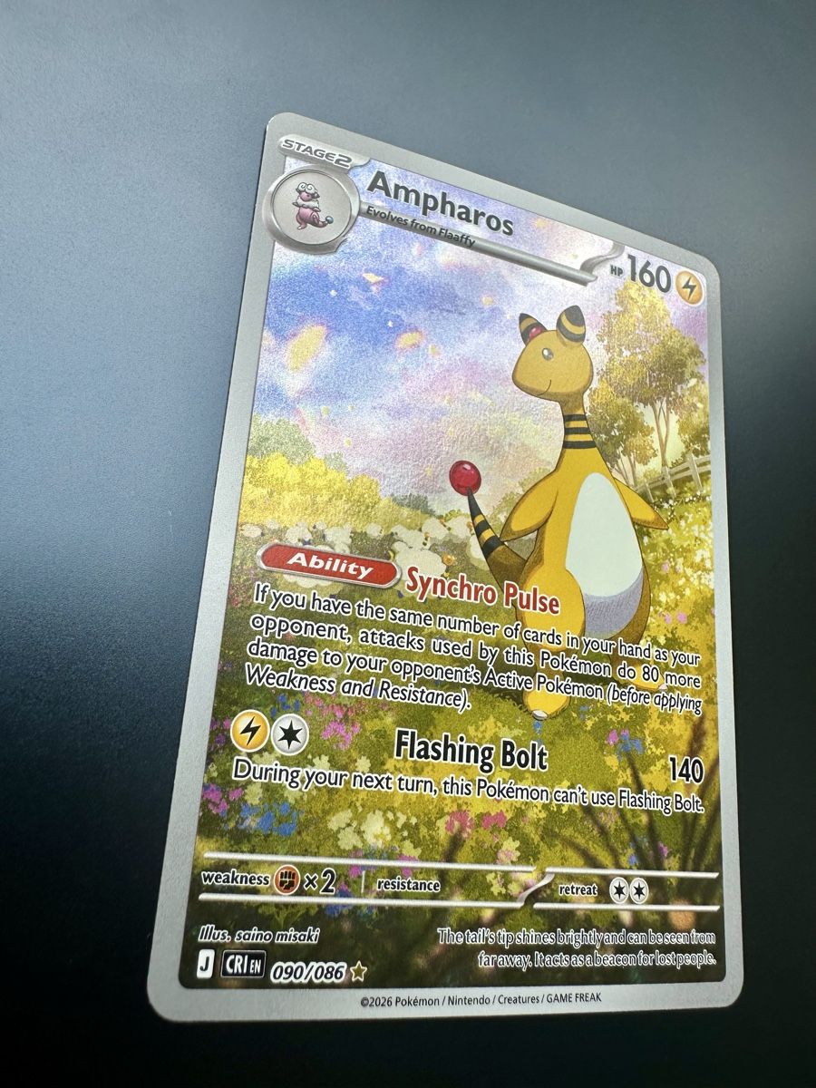 Pokémon Carte collezionabili: Ampharos #90 - Chaos Rising - Ab 1.-! – Usato da Bern venduto da HugoStiglitz11 1