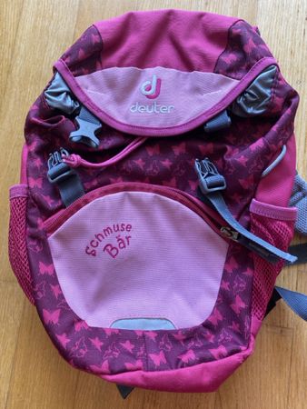 Deuter Kinderrucksack "Schmusebär 8L",  Lila!
