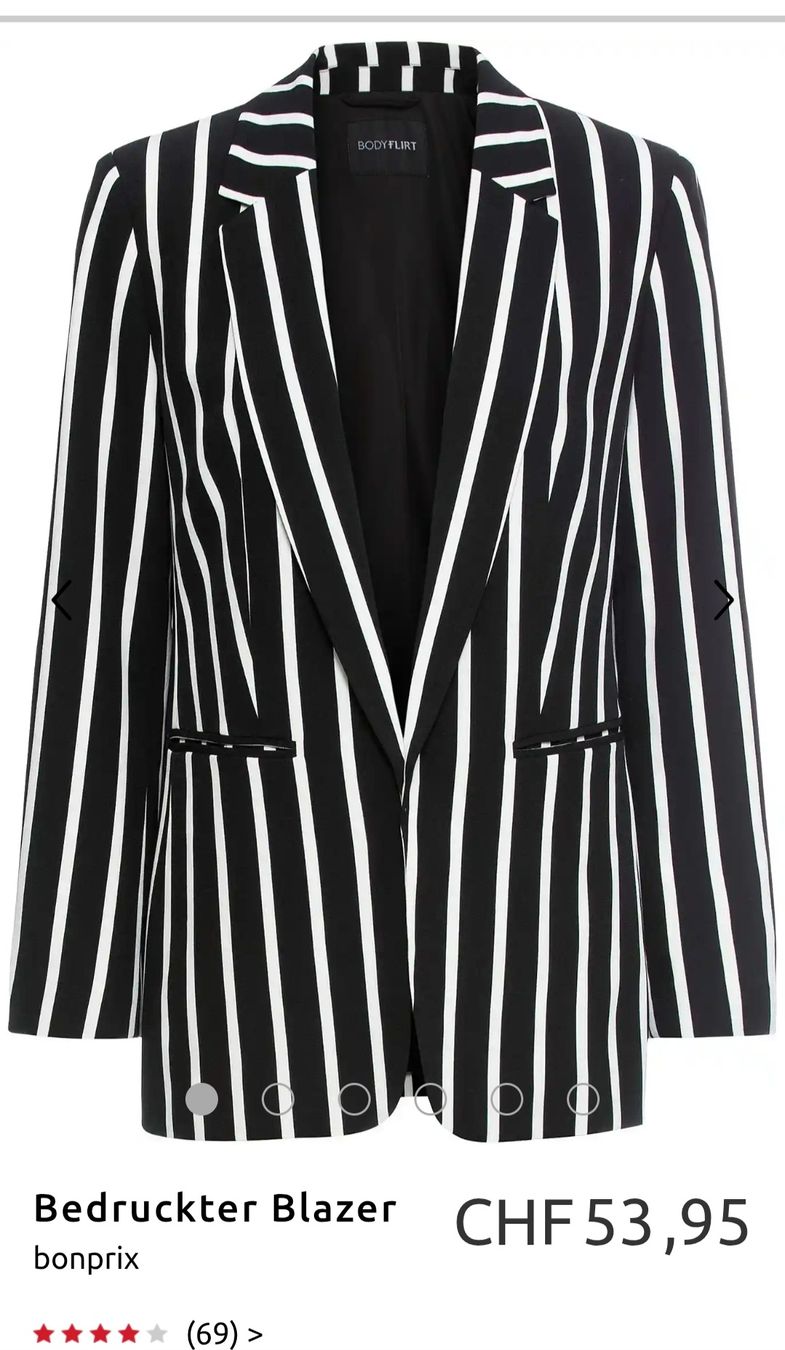 Giacche: Blazer schwarz/weiss Gr. 38 – Nuovo (secondo la descrizione) da Sursee venduto da sop_vxr7