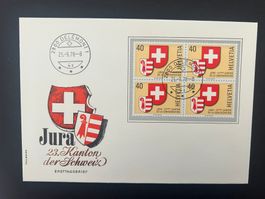 CH Ersttag -  Jura 1978  (G2468)