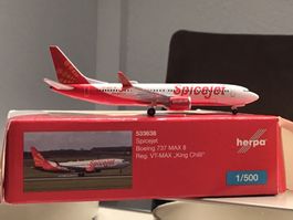 Herpa SpiceJet Boeing 737 MAX 8 1:500