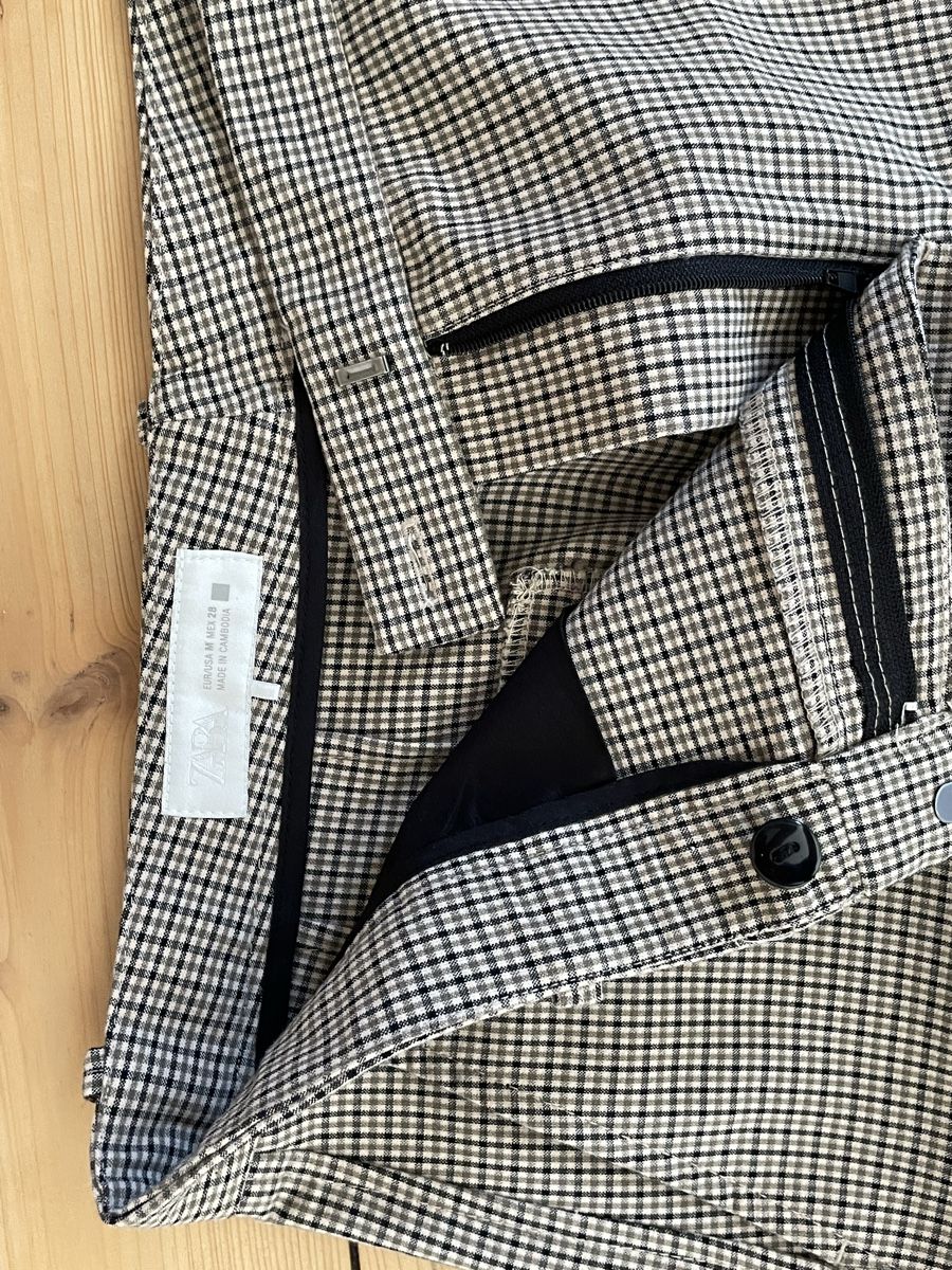 Zara Pantaloni: Hose - baggy - kariert - Anzugshose – Usato da Winterthur venduto da lynn.n7 1