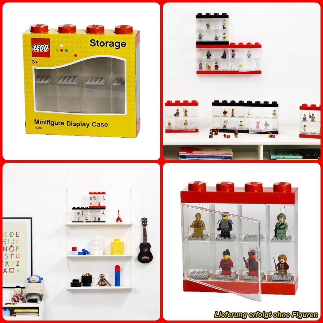 Vetrine: Lego Minifigure Display Case 4 Knob Rot – Nuovo e nell'imballaggio originale da Wettingen venduto da kochshop 3