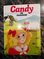 Livre vintage Rouge et Or : Candy en vacances 1980
