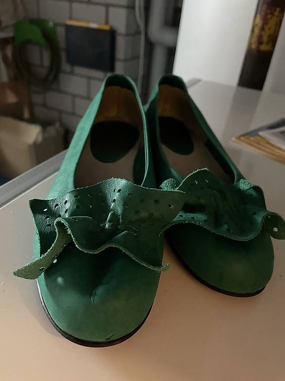 Damenschuhe: Ballerina grün Gr 38 – Gebraucht aus Volketswil von n_r_5gdf 3