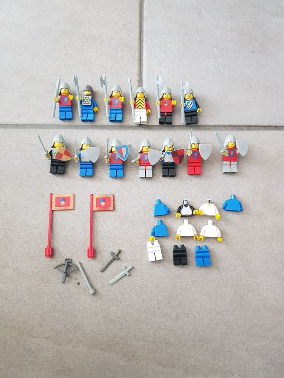 Lego 13 Stk. Ritter mit Zubehör 1960/70er Jahre | Kaufen auf Ricardo