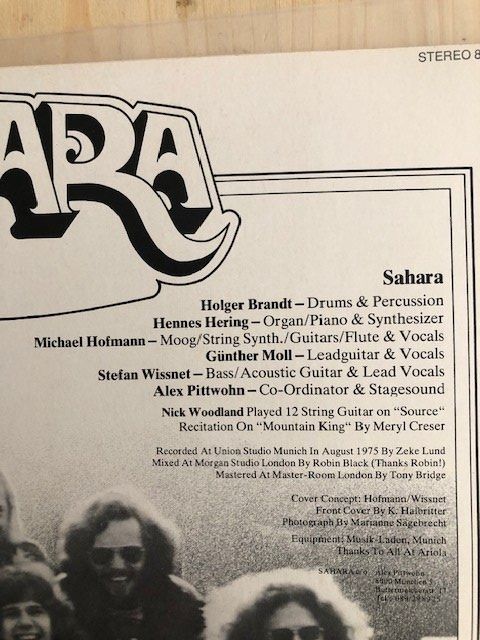 Dischi in vinile: Sahara – Usato da Aarwangen venduto da Jukebox3 4