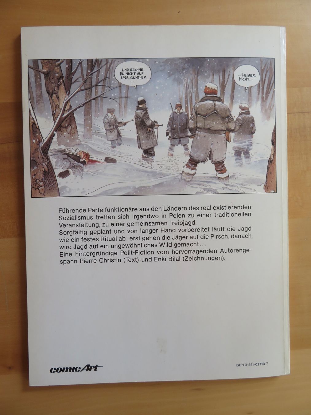 Comics: Enki Bilal – Gebraucht aus Bern von mordswein 4