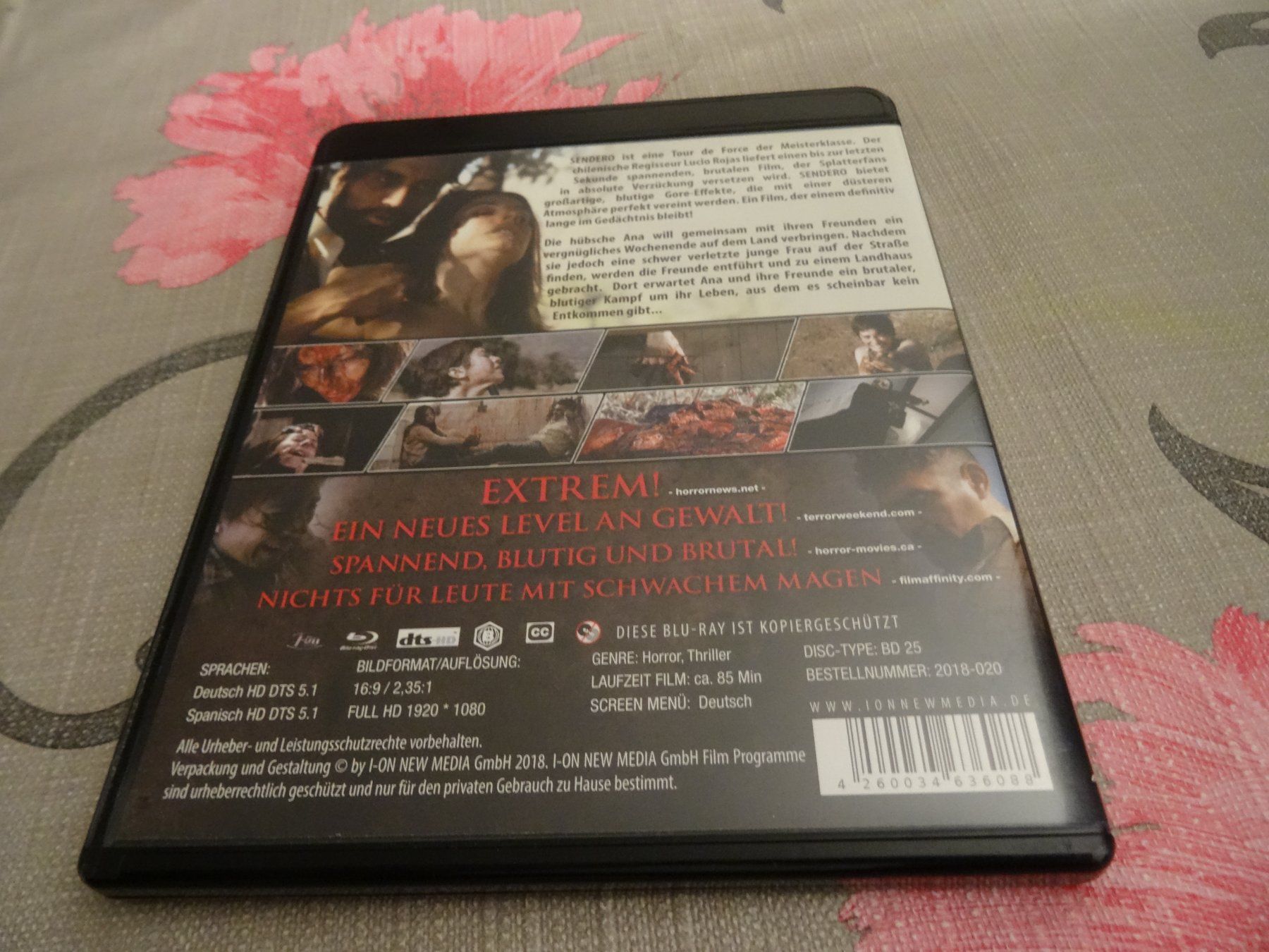Tutti i DVDs: Sendero Blu-ray Horrorfilm - Uncut Edition – Usato da Olten venduto da Disc-Verkauf 2