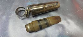 A. Lelandais Trompette IV Mundstück für Altsaxophon,Vintage