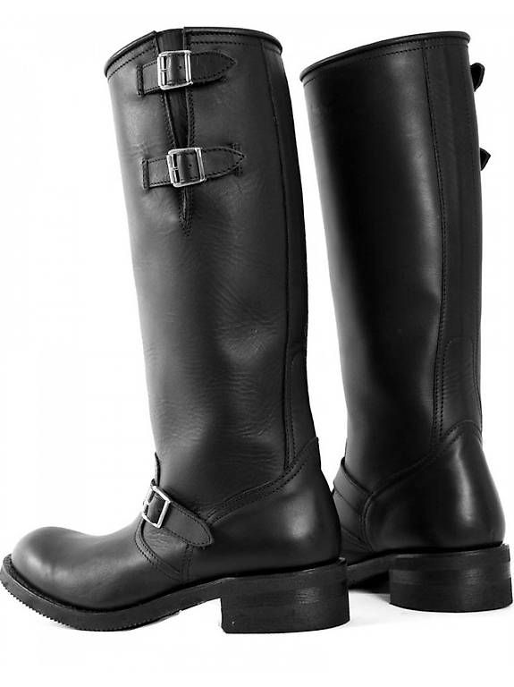 Scarpe da uomo: Bikerboots Rindsleder Schwarz Gr. 40 – Usato da Bern venduto da Tritos 2