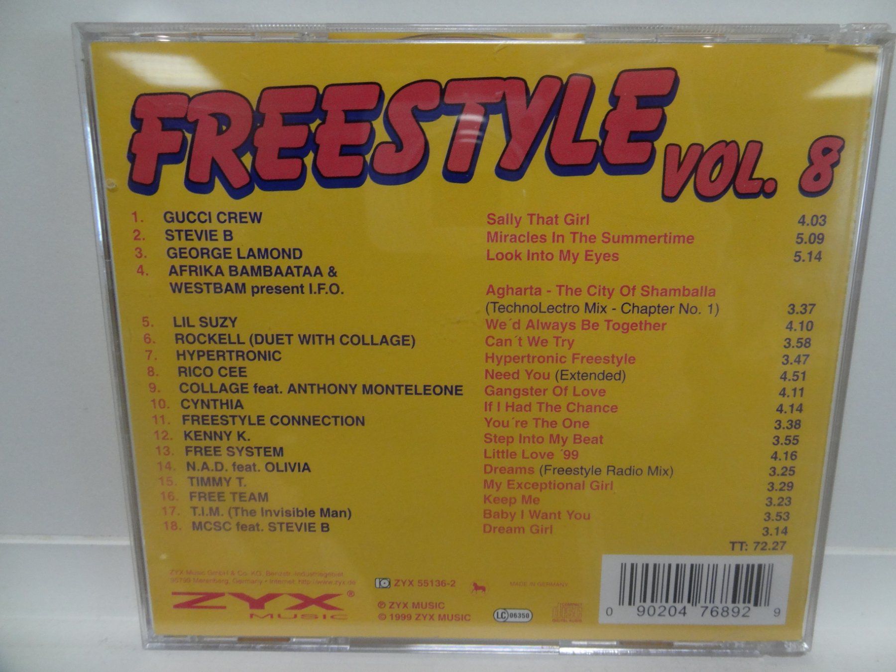 CDs: Various, Freestyle Vol. 8 – Gebraucht aus luzern von musicandart 1