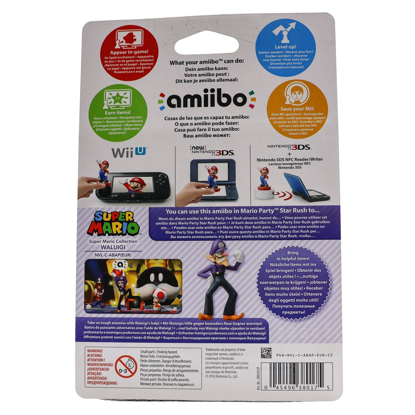 Statuette: Waluigi Amiibo - NEW – Nuovo e nell'imballaggio originale da Paudex venduto da dindeboy 1