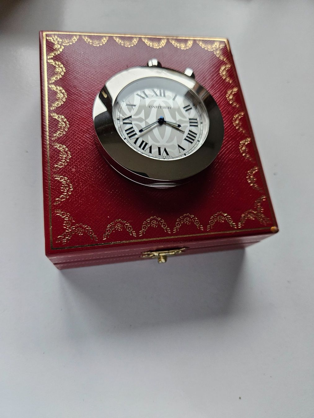 Cartier Montres: Cartier Wecker Quartz mit Box – D'occasion à Berikon par mmm21 5