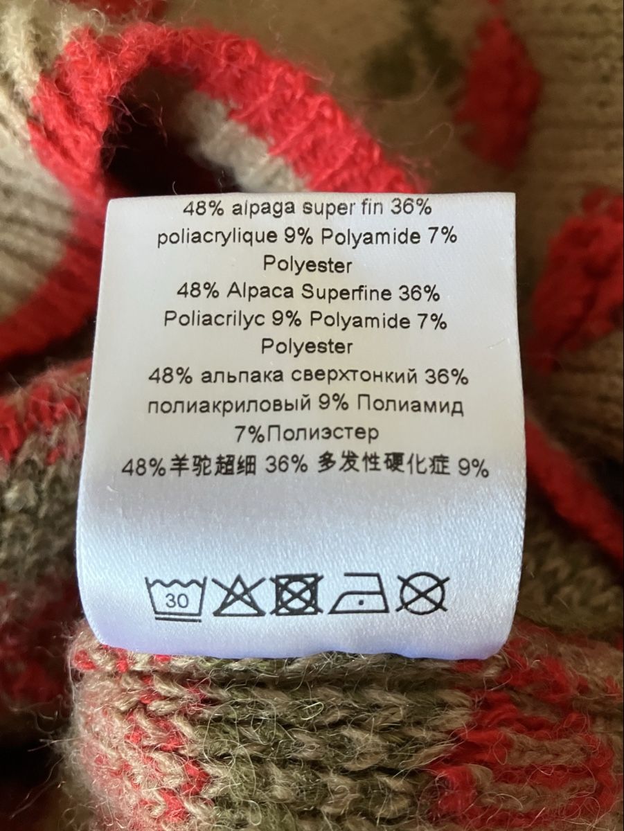 Maglioni & Felpe: LA DOUBLEJ schöner Pullover mit Kirschen S eher grösser – Usato da Weiningen ZH venduto da moon-55 4