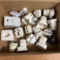 Adapter-Sammlung: Viele Reiseadapter f. Europa & weltweit...
