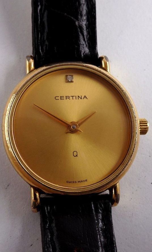 Certina Orologi: Certina Goldfarben, elegantes Design – Usato da Untersiggenthal venduto da TimeandShine 1