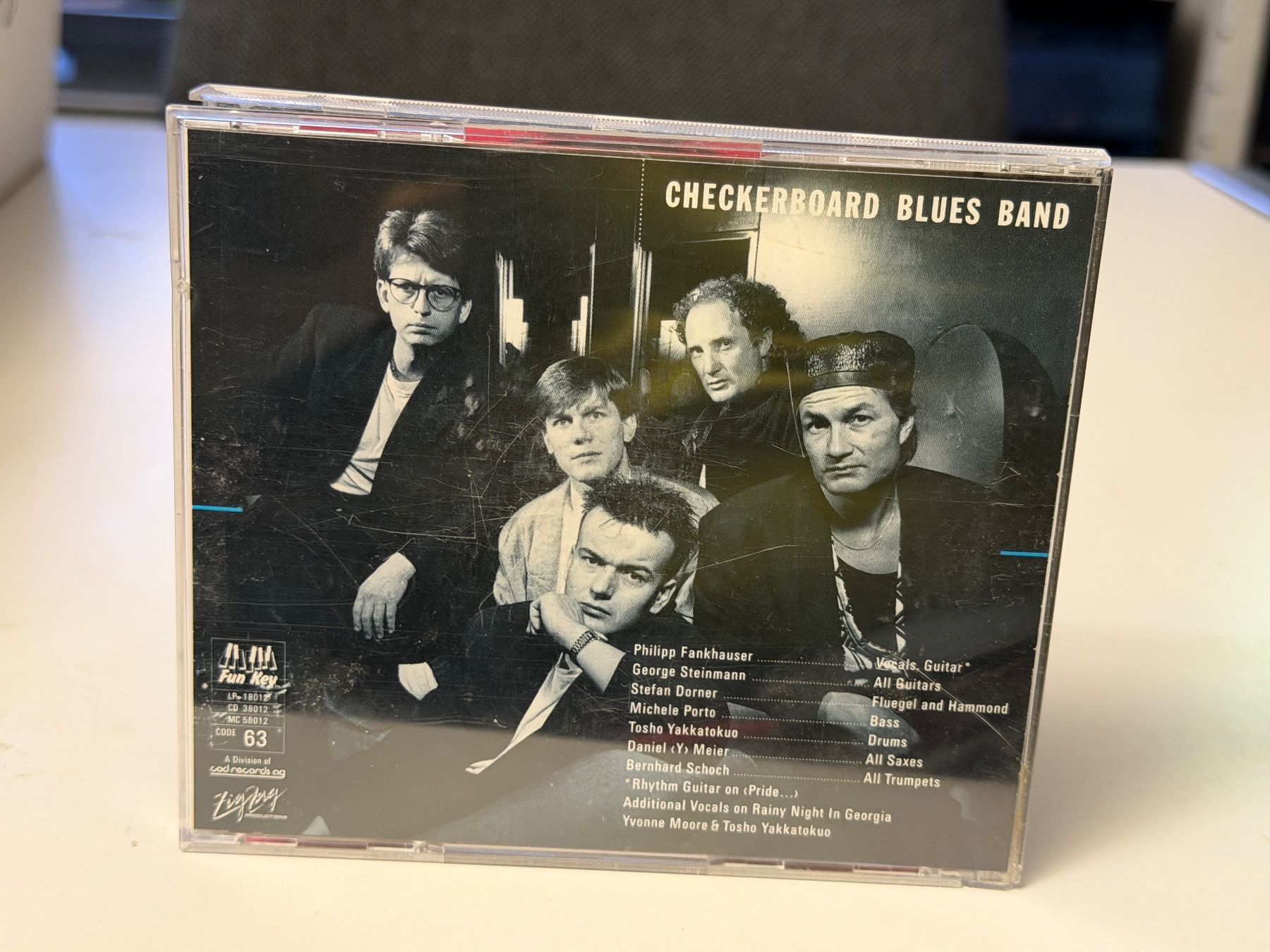 CDs: Checkerboard Blues Band - With a Feeling! - SRA04A – Gebraucht aus Küsnacht ZH von JazzRecords 1