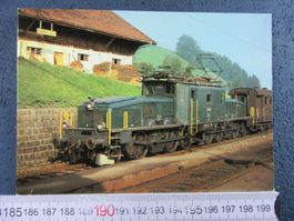 BAHN SCHWEIZ SBB Be 6/8 II SLM/MFO Bj.1920 AK 1974