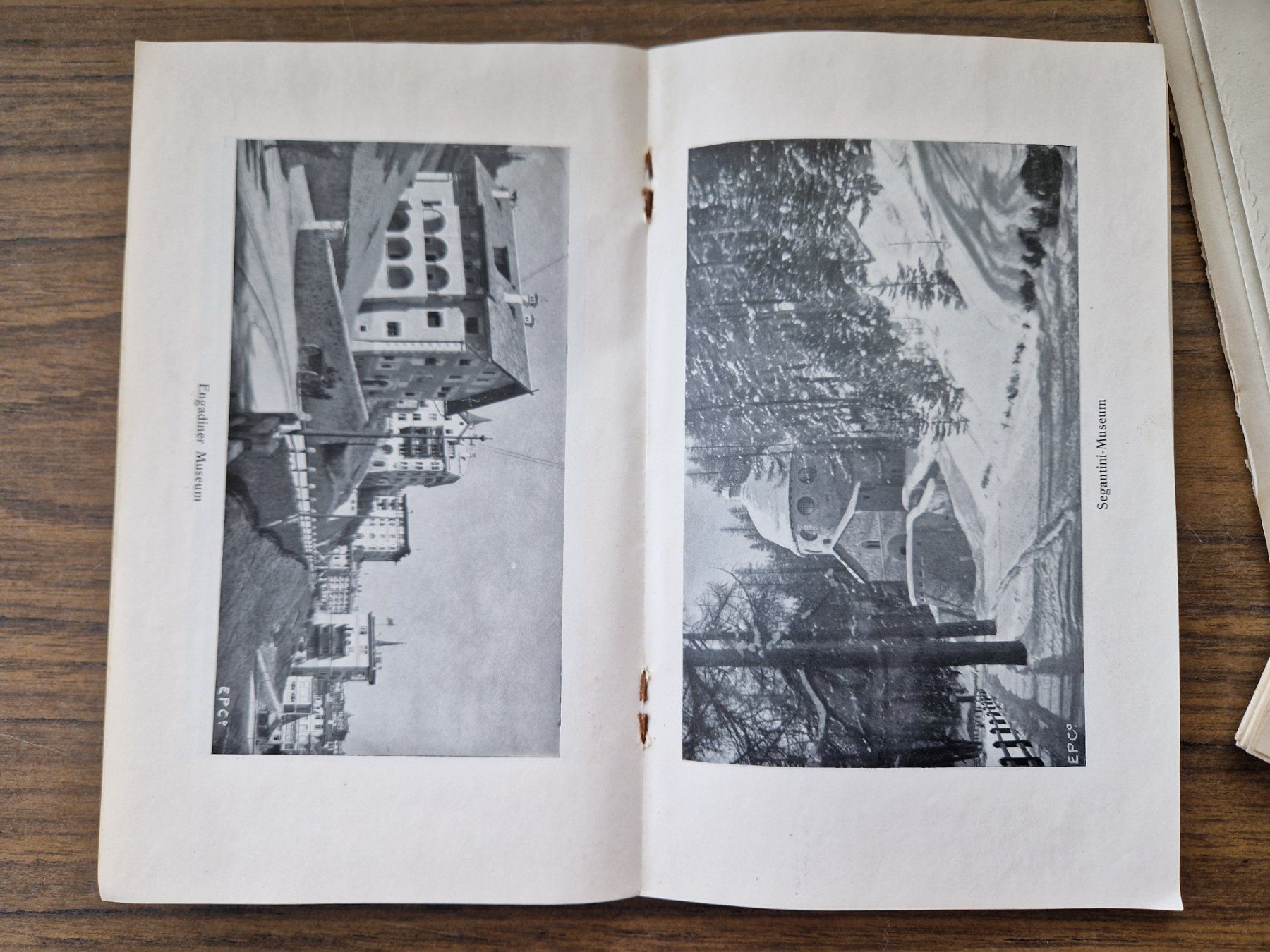 Documenti: Broschüre St. Moritz mit 2 Karten um 1910 – Usato da Mörschwil venduto da aik_x8mc 7